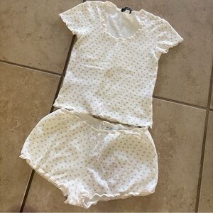 Brandy melville sleepwear set OS